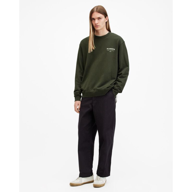 AllSaints Underground Relaxed Fit Crew Neck Sweatshirt image number 3